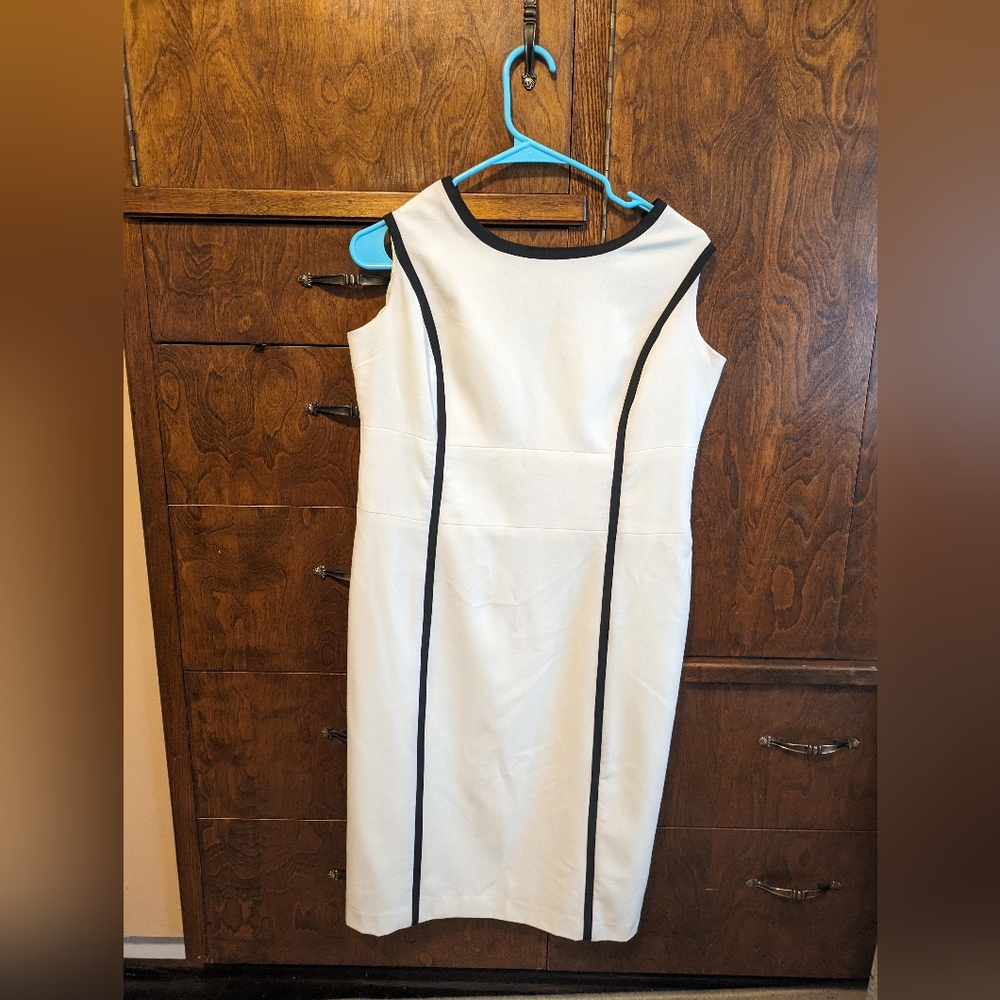 White cocktail dress